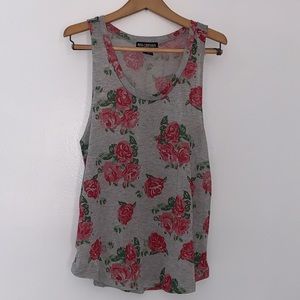 Floral tank top